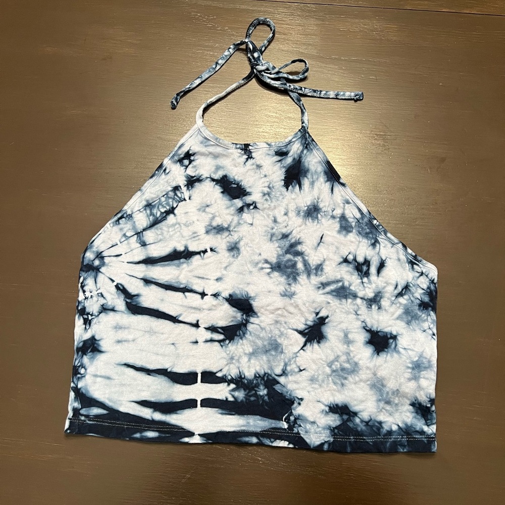 Forever 21 Tie Dye Halter Top